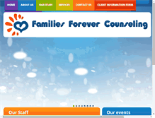Tablet Screenshot of familiesforevercounseling.com